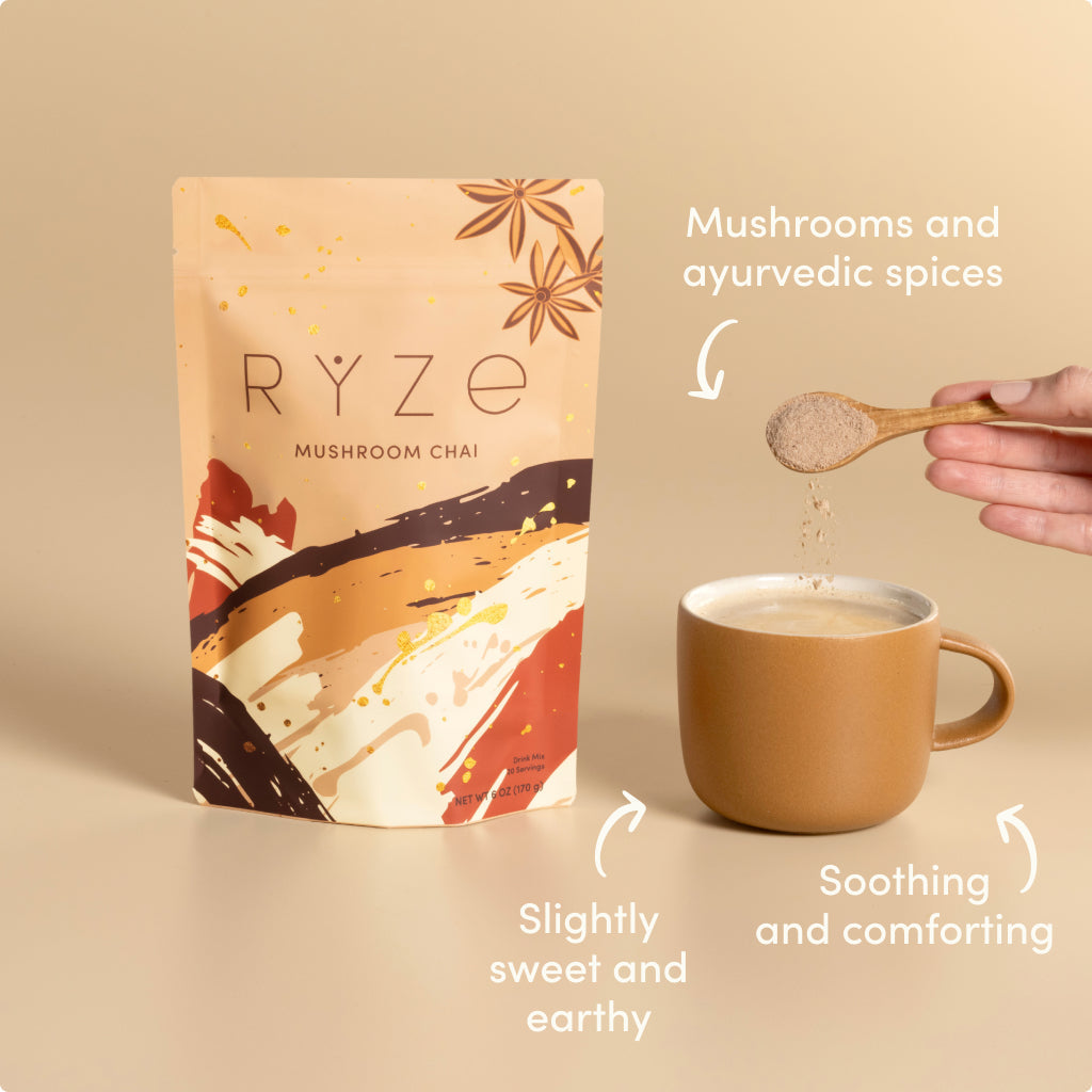 RYZE Mushroom Chai Starter Bag C0