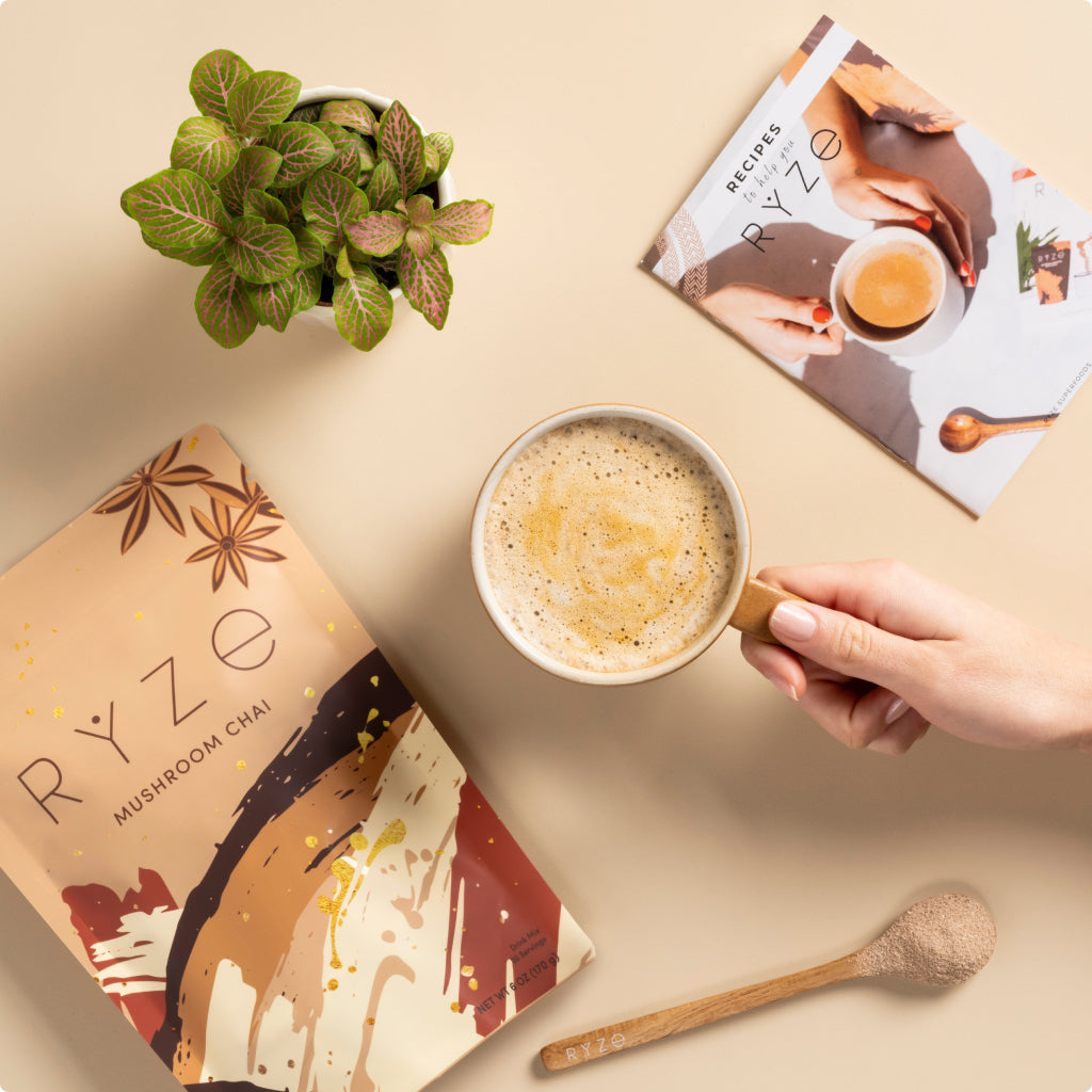 RYZE Mushroom Chai Starter Bag C0
