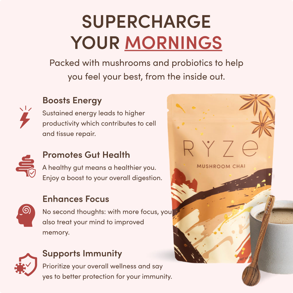 RYZE Mushroom Chai Starter Bag C0