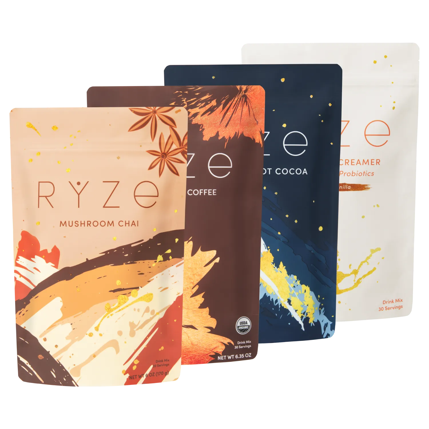 Ultimate Elevate + Unwind Bundle: Chai + Coffee + Cocoa N5