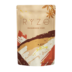 RYZE Mushroom Chai — Organic Instant Chai with Reishi & Organic Black Tea, 20 Servings Q7