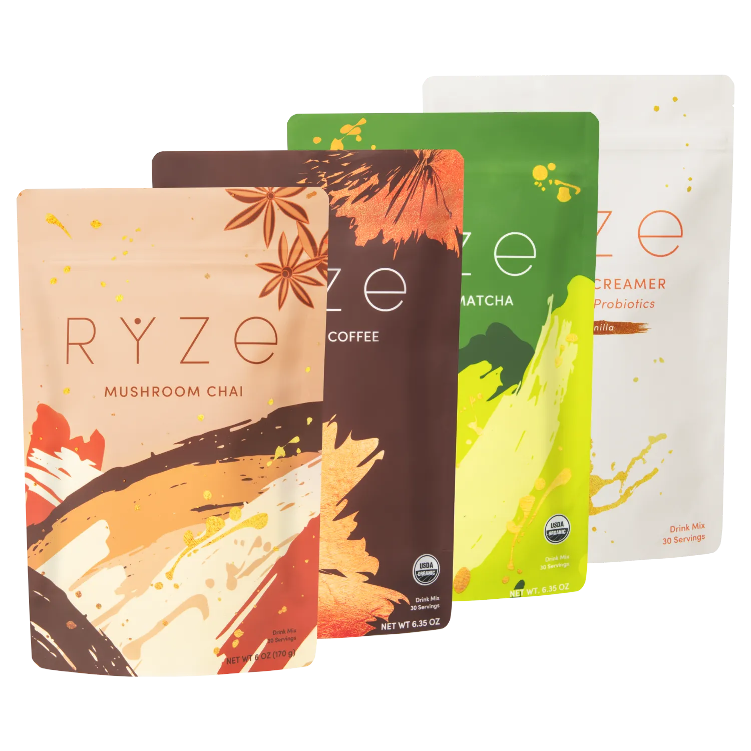 Ultimate Pick-Me-Up Bundle: Chai + Coffee + Matcha O8