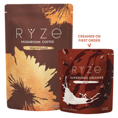 Mushroom Coffee + Mocha Creamer Set Z3