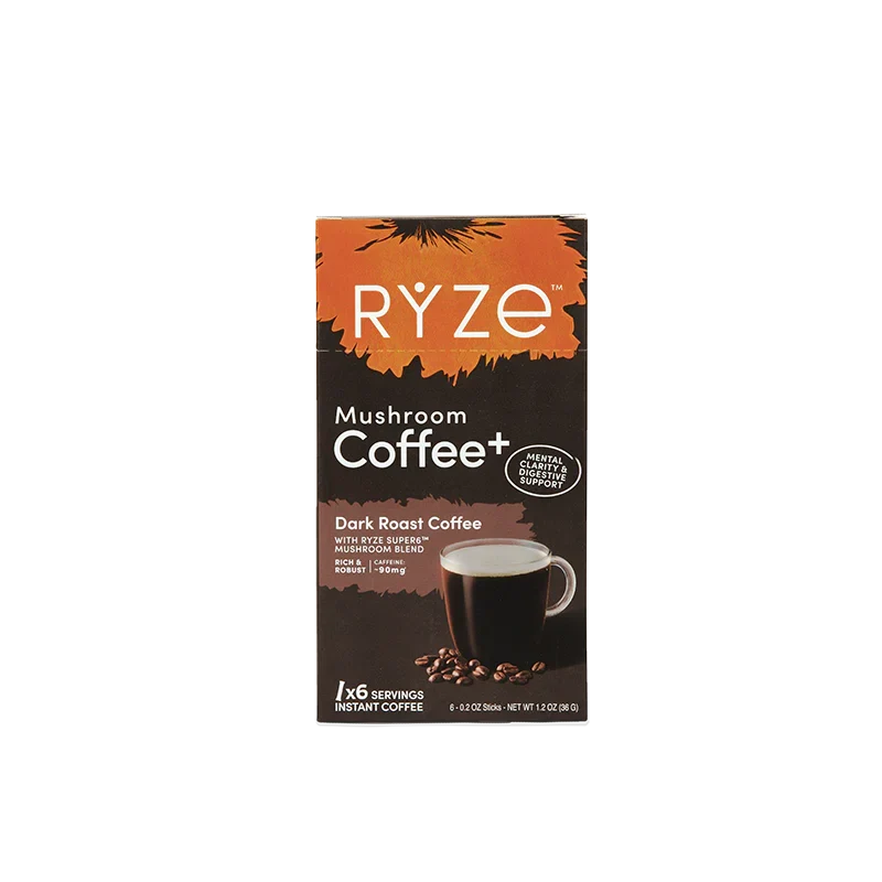 Dark Roast Mushroom Coffee Carton Q0