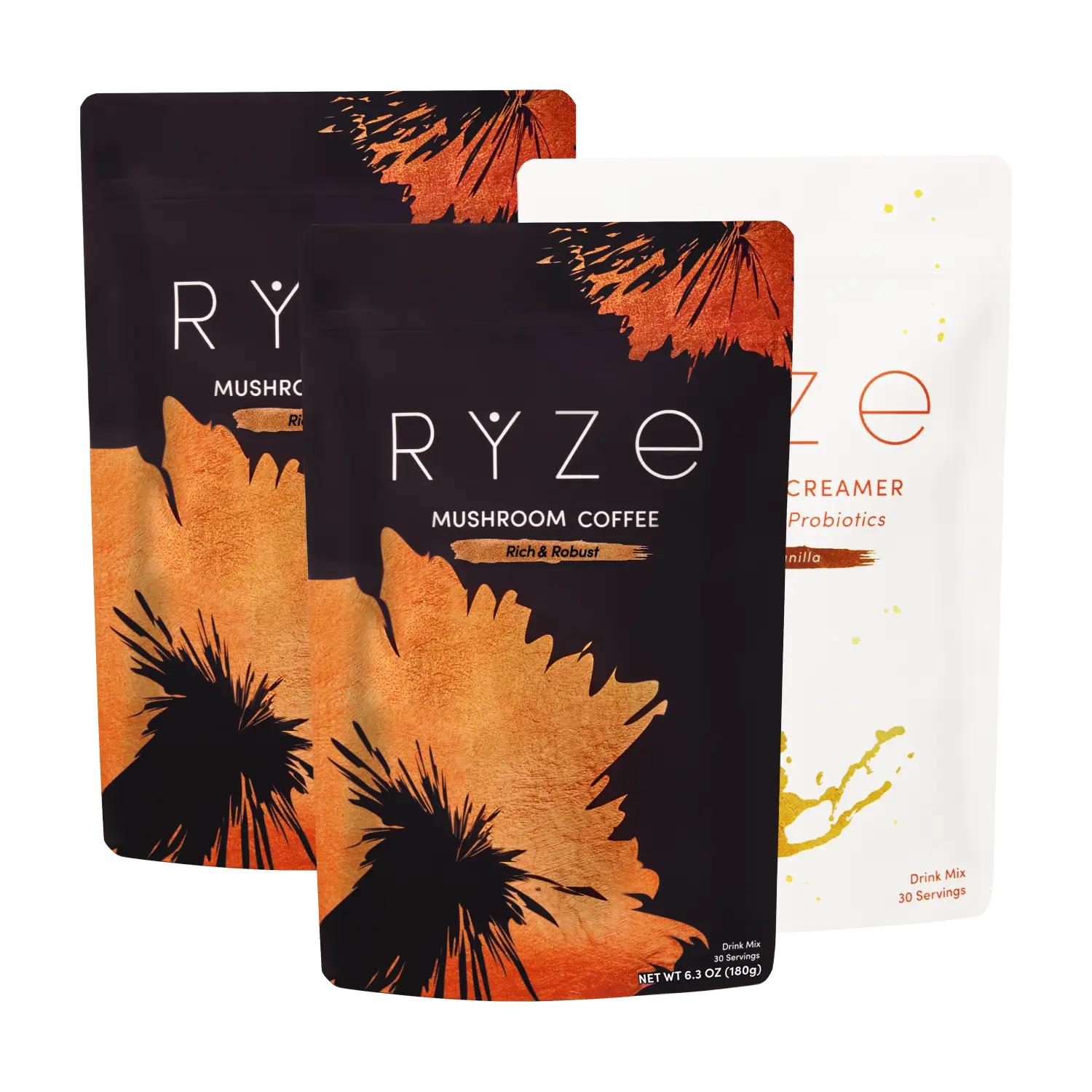 RYZE Ritual Set Dark Roast + Creamer U7