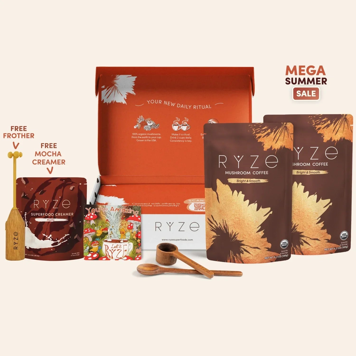 Starter Kit with Free Mocha Creamer C3