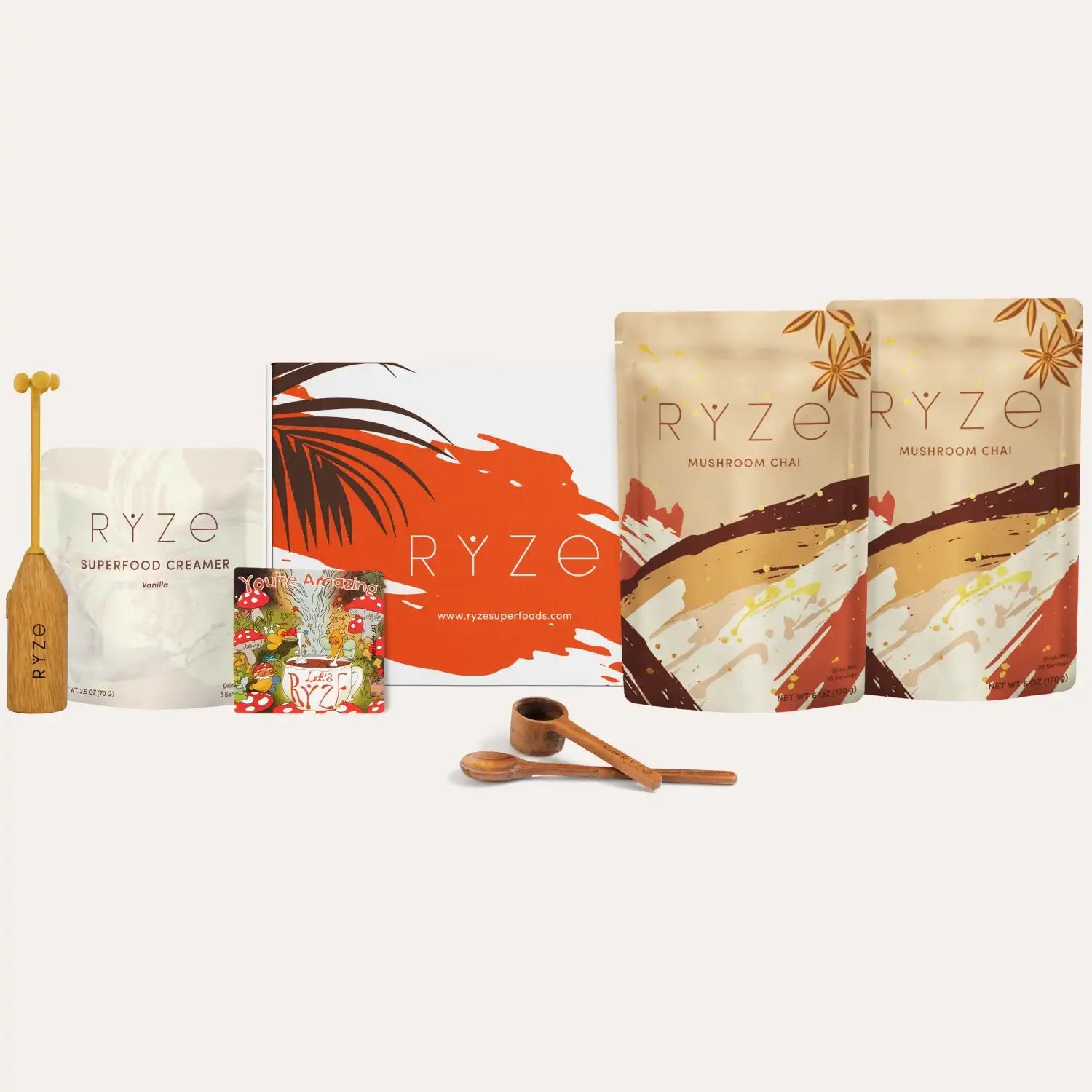 Mushroom Chai Starter Kit (40 Servings) T3