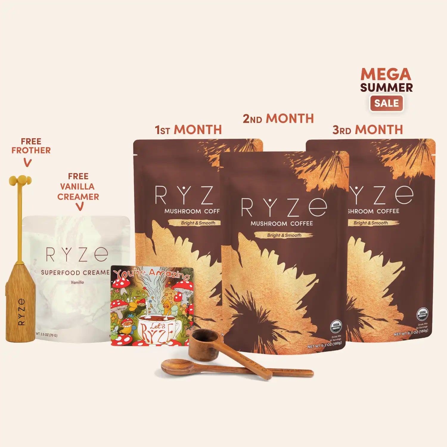 Mushroom Coffee (90 Serving) Z5