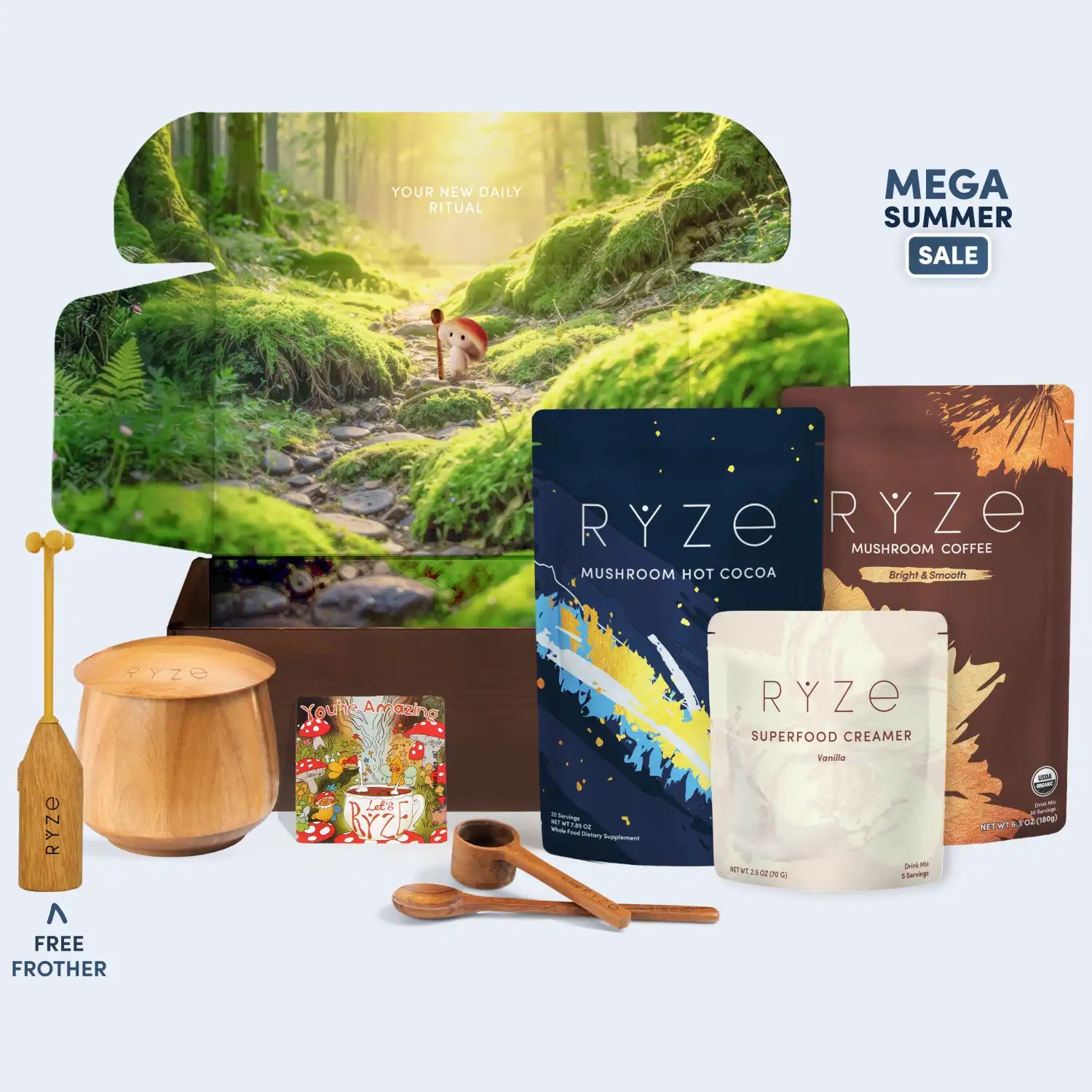 RYZE Ritual Set (Cocoa + Coffee) I6
