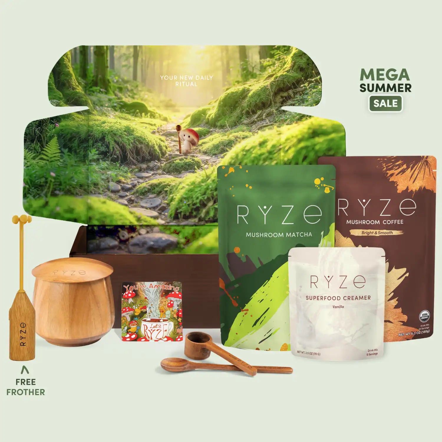 RYZE Ritual Set (Matcha + Coffee) O1