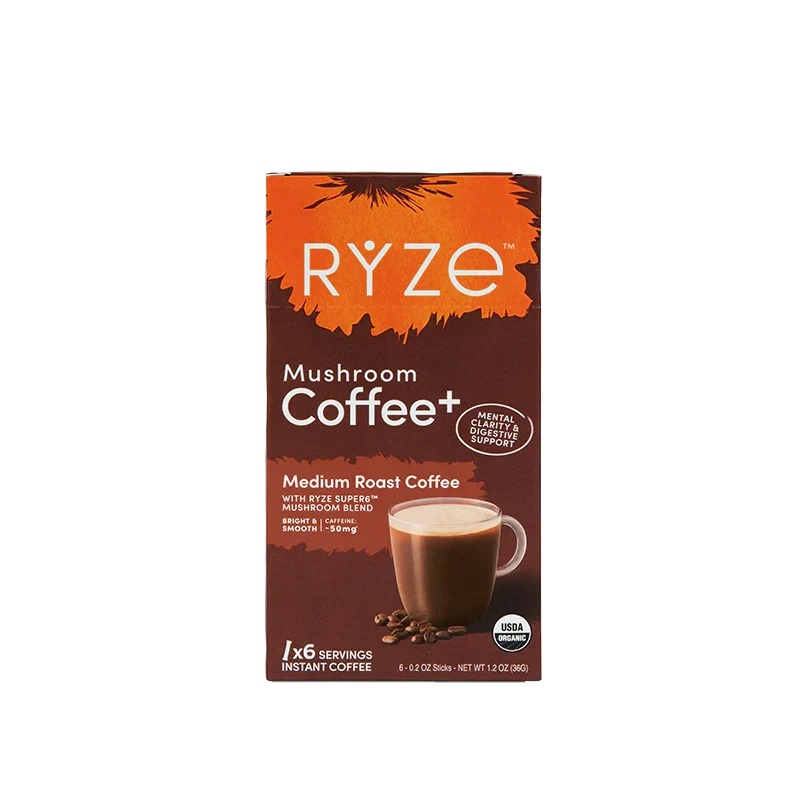 Medium Roast Mushroom Coffee Carton X9