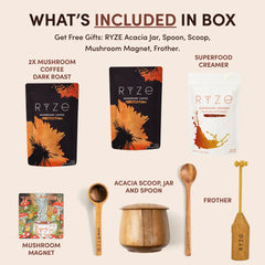 Mushroom Coffee Ritual Set I1