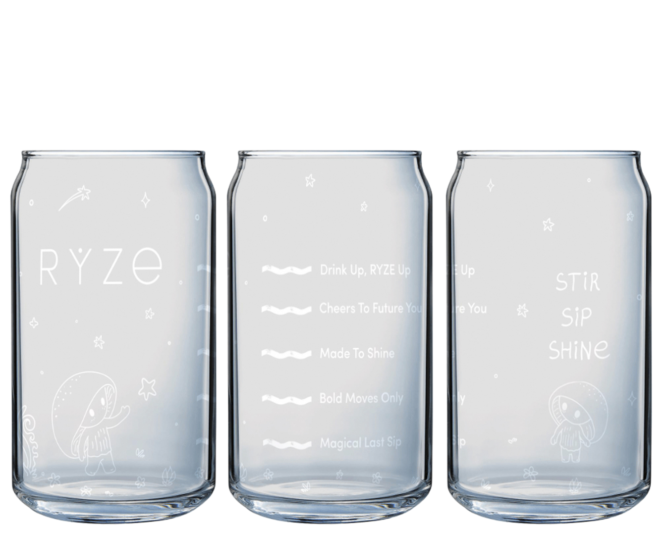 Iced Coffee Glass W7