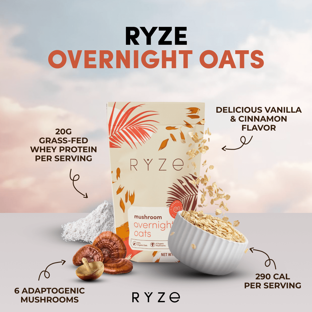 Mushroom Overnight Oats Pack (14 Servings) Z0