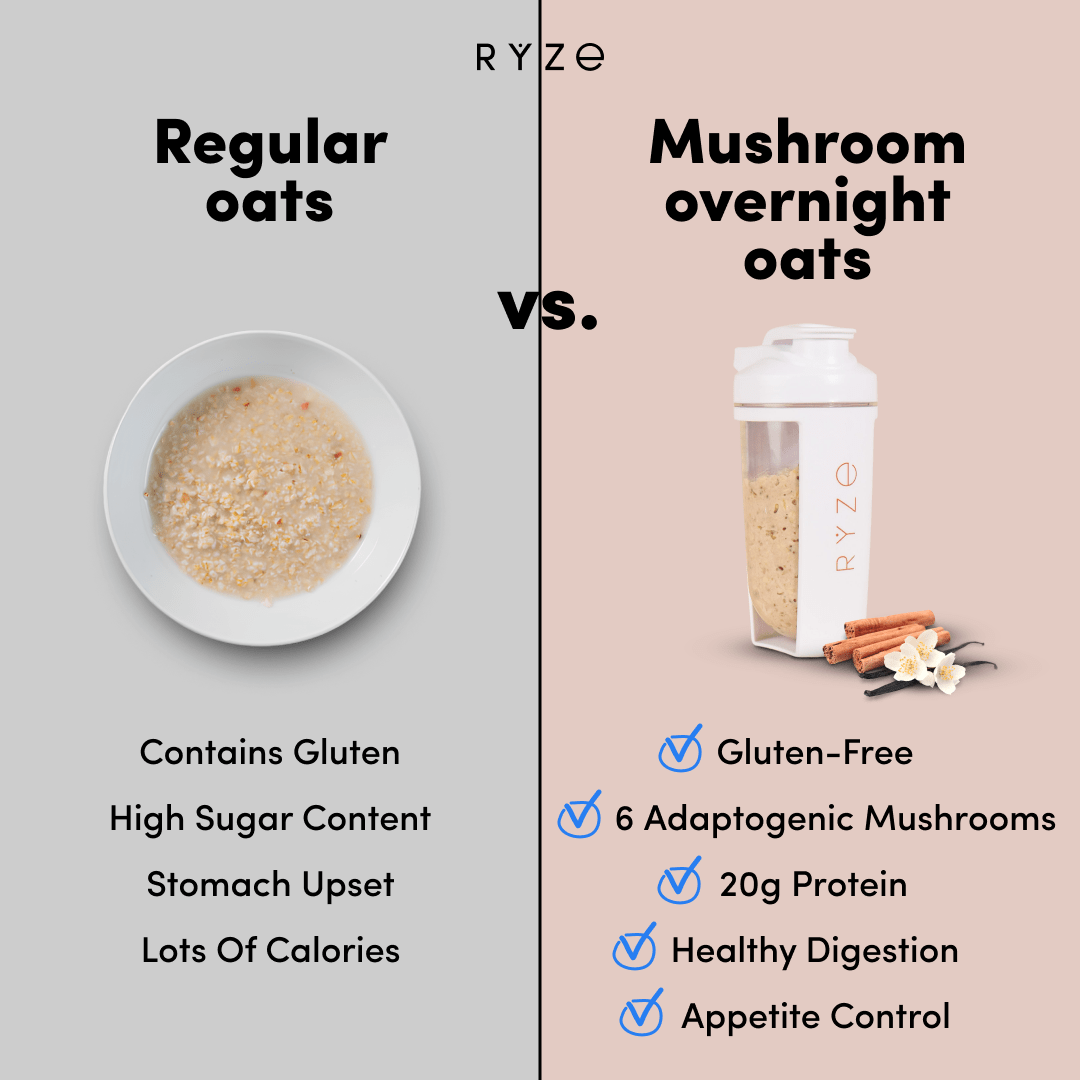 Mushroom Overnight Oats Pack (14 Servings) Z0