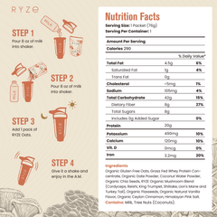 Mushroom Overnight Oats Pack (28 Servings) O2