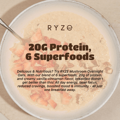 Mushroom Overnight Oats Pack (28 Servings) O2