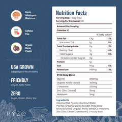 RYZE Hot Cocoa - with 6 Sleep Superfoods to Help Fall Asleep and Stay Asleep R0